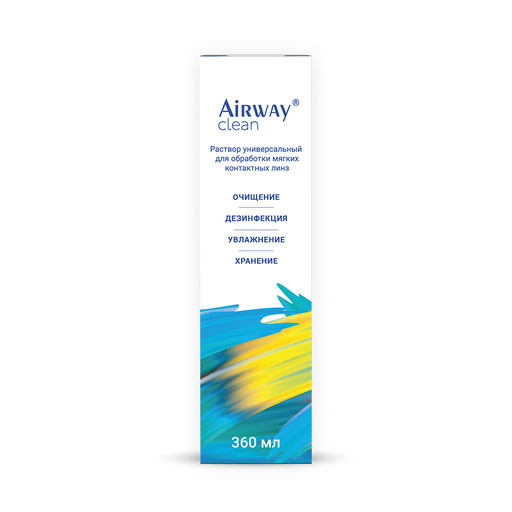 Раствор Airway Clean (360 мл) для мягких контактных линз Самара